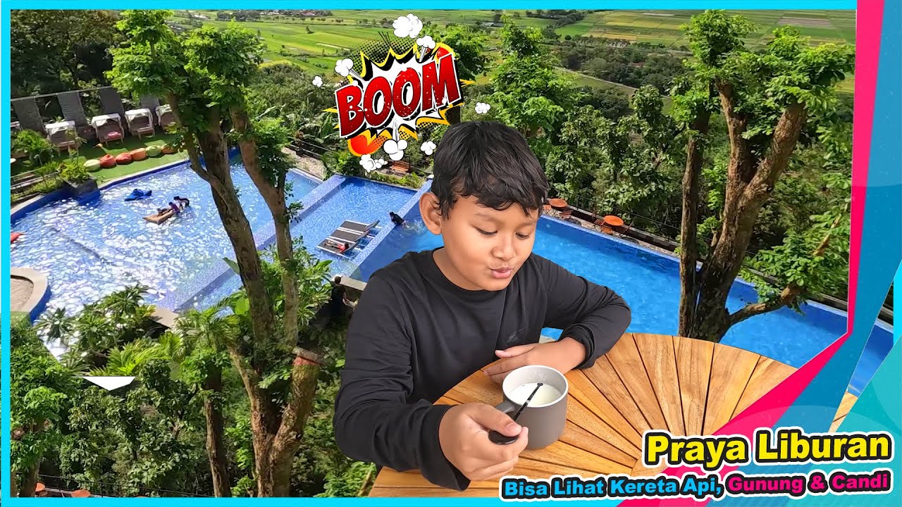 Berenang Di Hotel Amaranta Prambanan Bisa Lihat Kereta Api Dan Pesawat Lewat | Praya Family