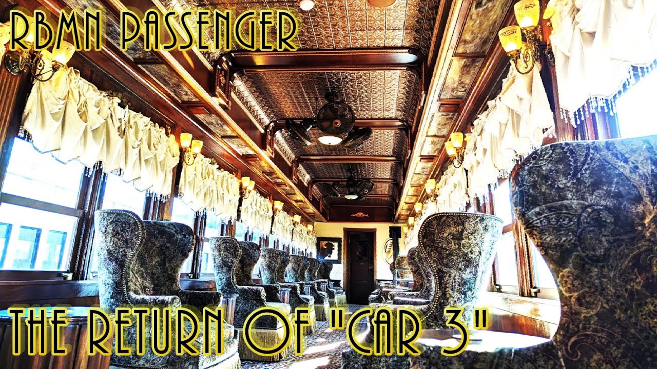 Parlor Car 3: Restored for Passenger Service