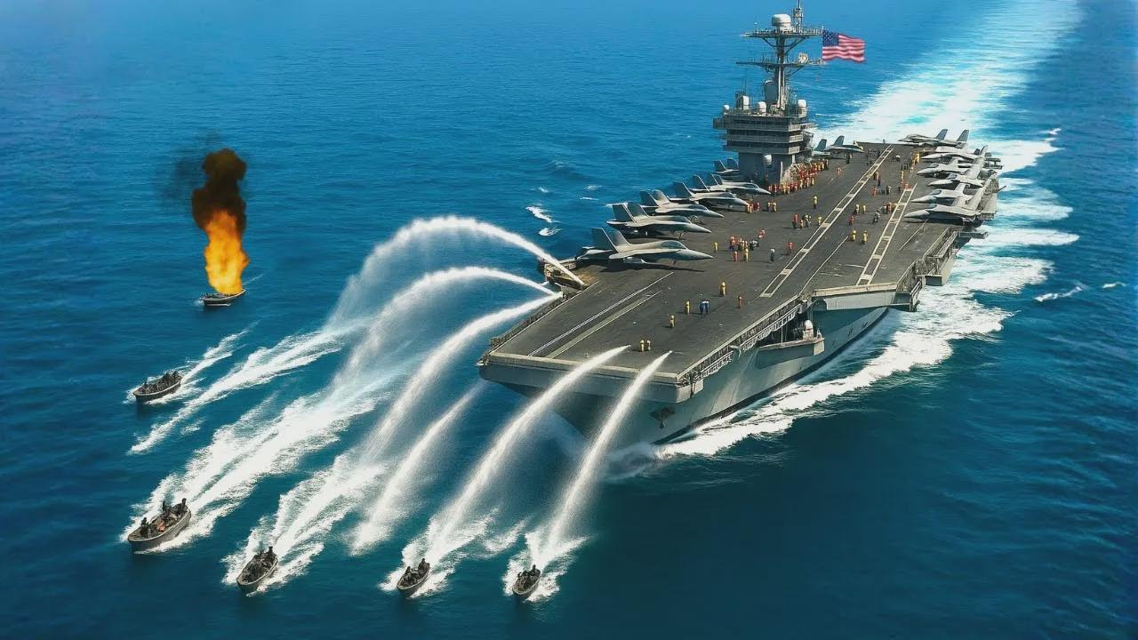 O que acontece quando piratas atacam navios da Marinha dos EUA?