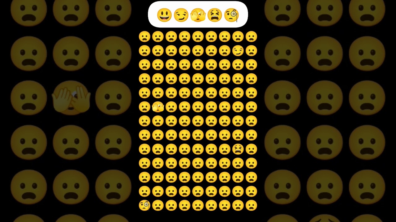 find emoji challenge 