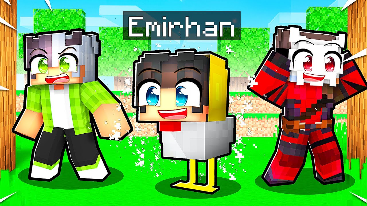 Minecraft ama ŞEKİL DEĞİŞTİREBİLİYORUM! 👥