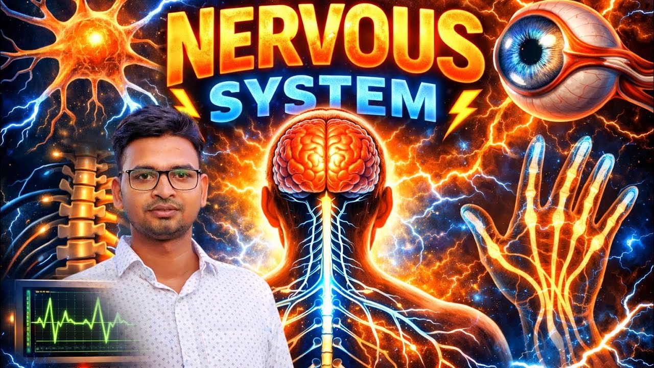 Human Nervous System One Shot | तंत्रिका तंत्र आसान भाषा में