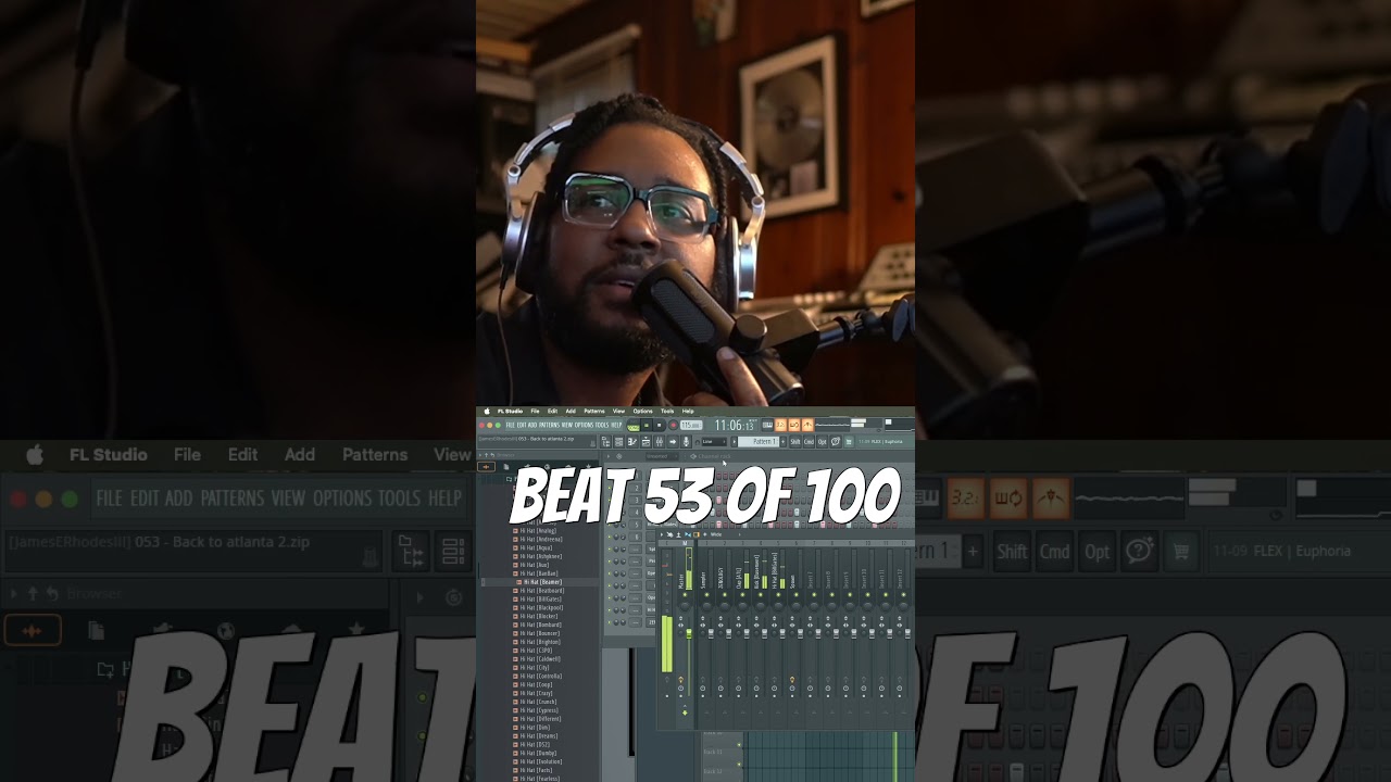 Beat 53/100 🚀 Uptempo ATL type beat &mdash; fast bounce and 808 heat. #100BeatChallenge