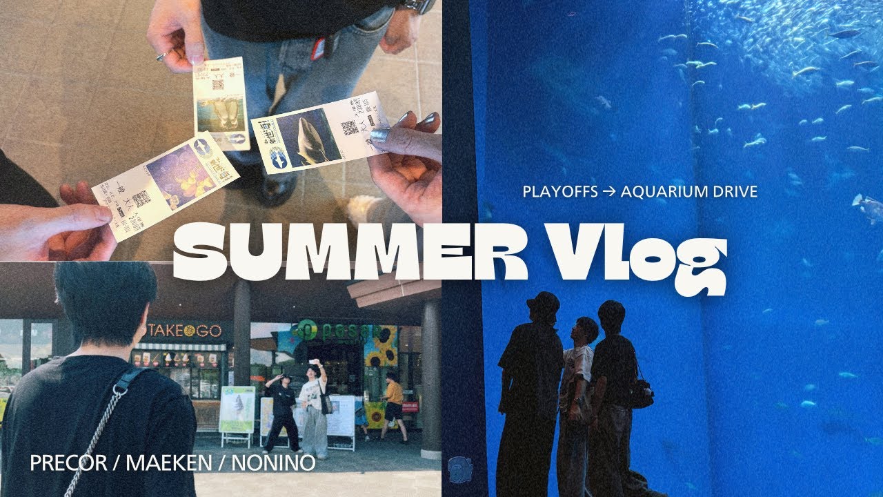 【2025夏季IJL】Precor,maeken,noNinoによるSUMMER DRIVE Vlog🌻🏝【FENNELのVlog】