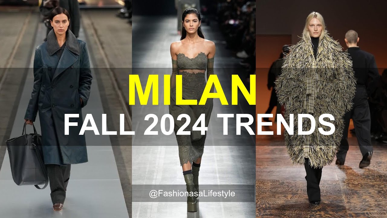 MILAN 🍁🍂FALL 2024 TRENDS (23 collections) #milanfashionweek #fashion #fashiontrends #trending