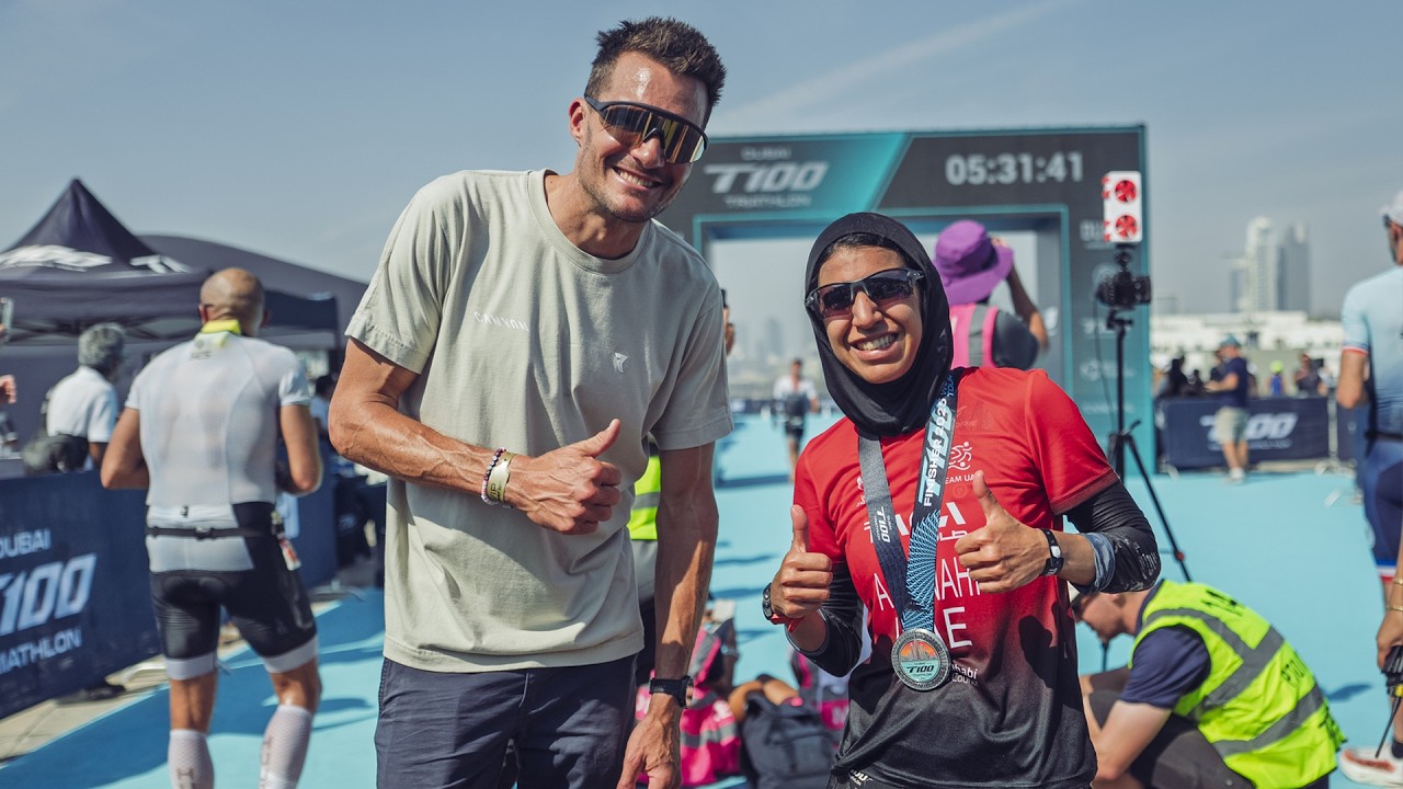 3,000 Age Group Triathletes Bring The Heat at the Dubai T100