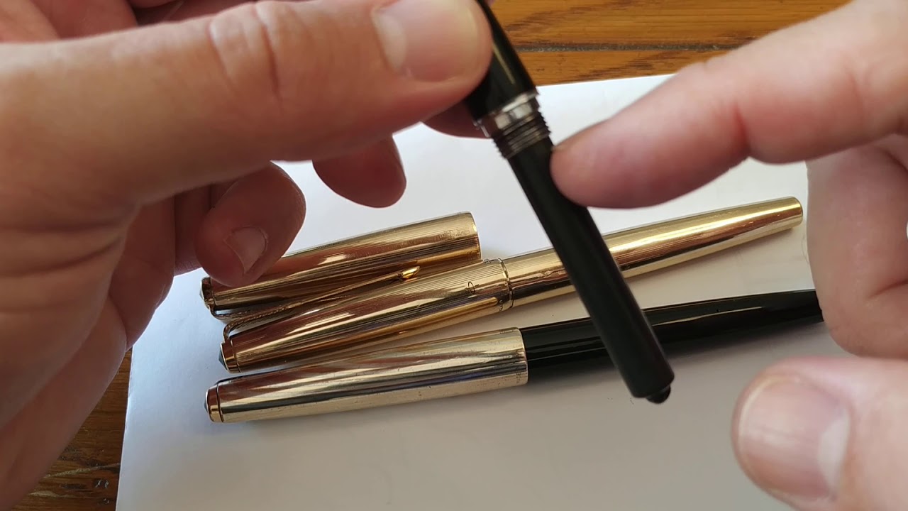 Resenha caneta Parker 61 tinteiro.