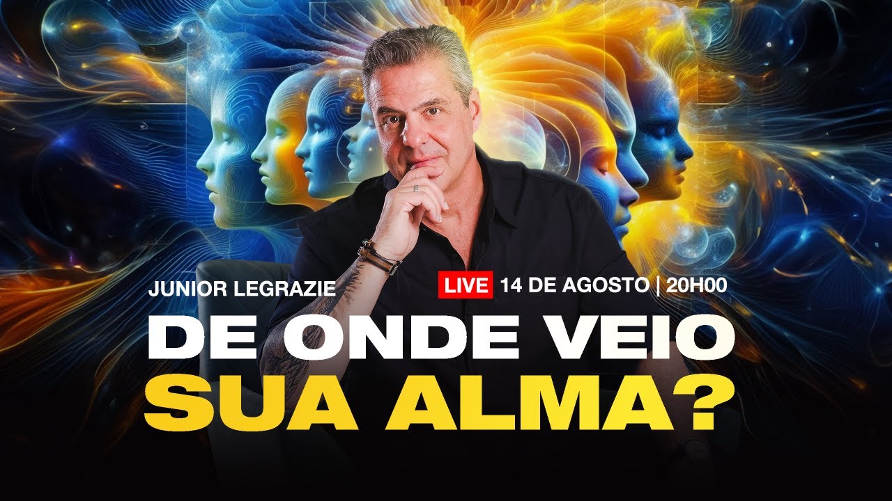Live#76 - Fractais de alma - A jornada da consci&ecirc;ncia | Junior Legrazie