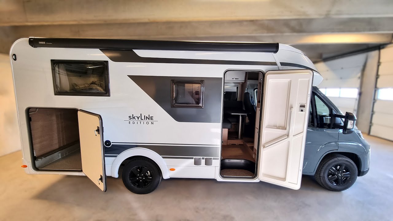 A Penthouse on Wheels? Luxury RV for Full-Time Living | Burstner Lyseo Time T690 SkyLine Edition
