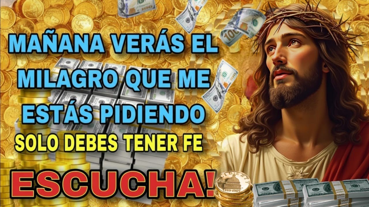 💰 ORACIÓN DE LA RIQUEZA: EL DINERO TE SOBRARÁ EN ENERO SI LA ESCUCHAS HOY