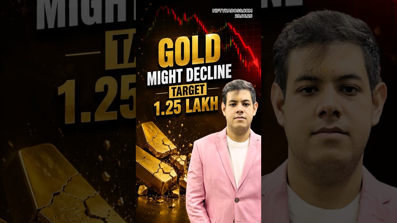 Gold Might Decline | Target 1.25 Lakh