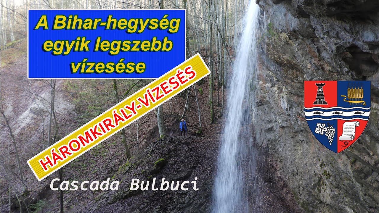 Túra a Háromkirály-vízeséshez  és a Csonka-kőhöz  (Cascada Bulbuci Waterfall / (Piatra Ciungilor)