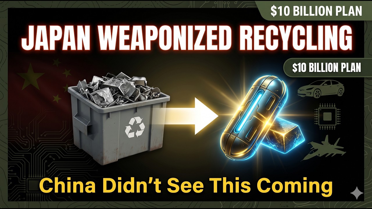 Japan Just Made Recycling a National Security Weapon