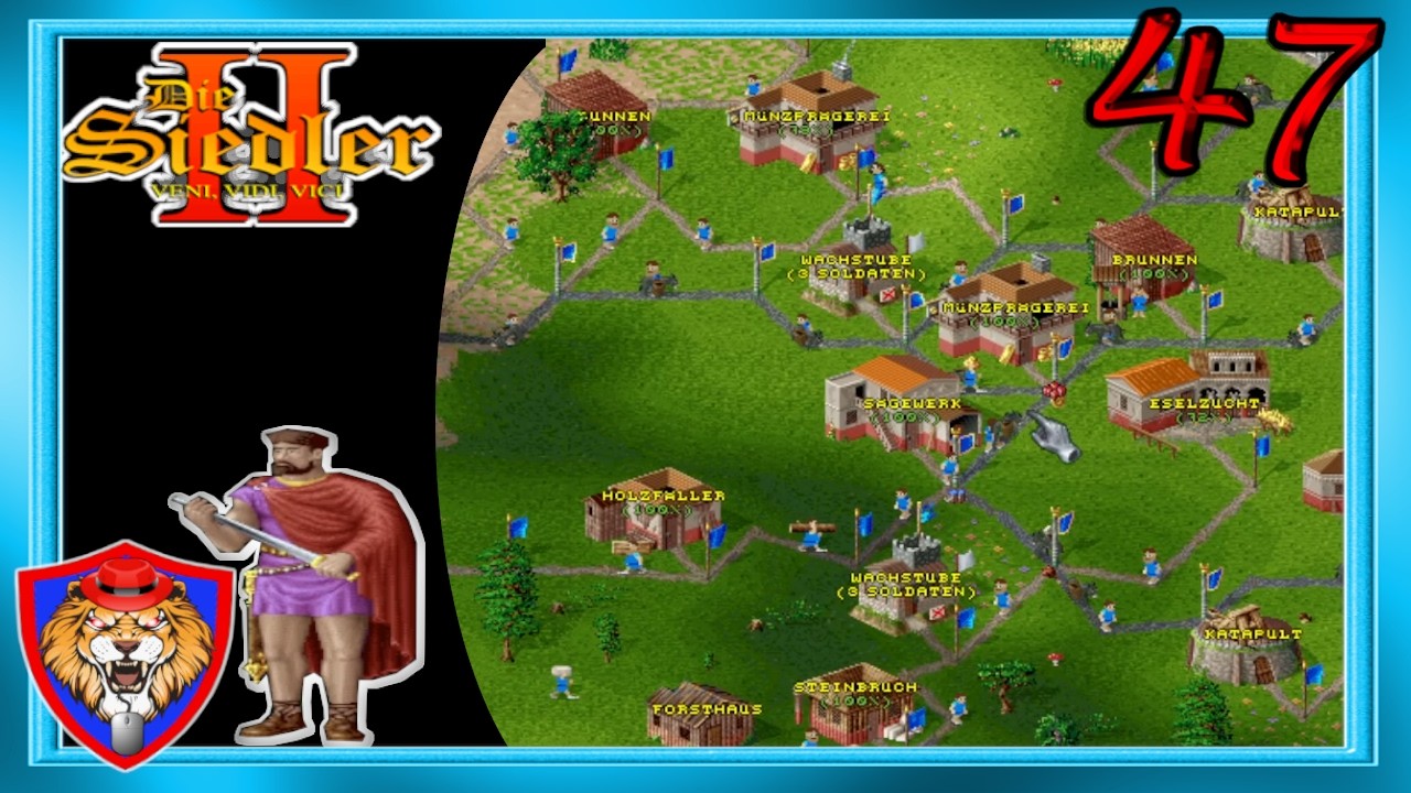 Die Siedler 2 Gold [History Edition|Kapitel 7]  #47 Eine gute Verteidigung |Gamplay deutsch