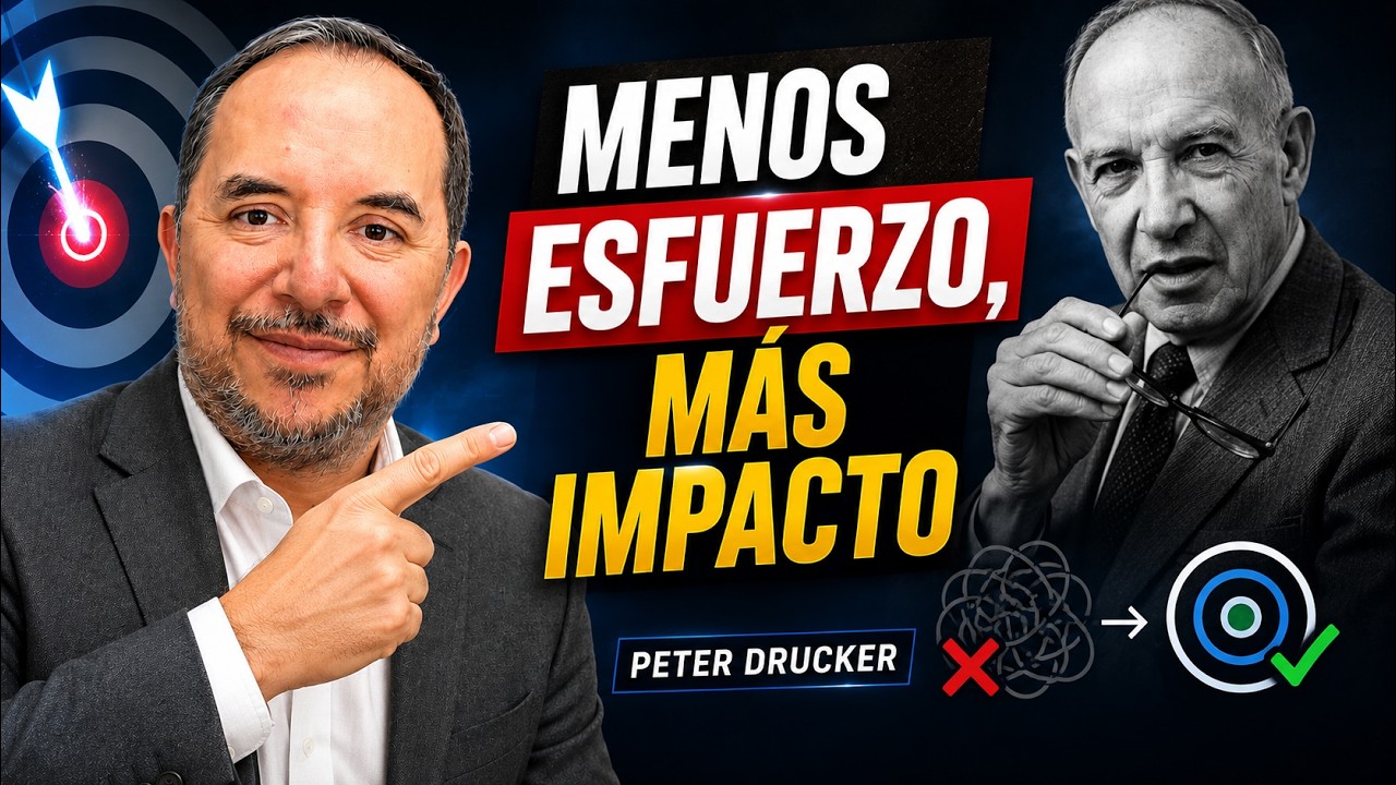 ¡Hazle caso a Peter Drucker!