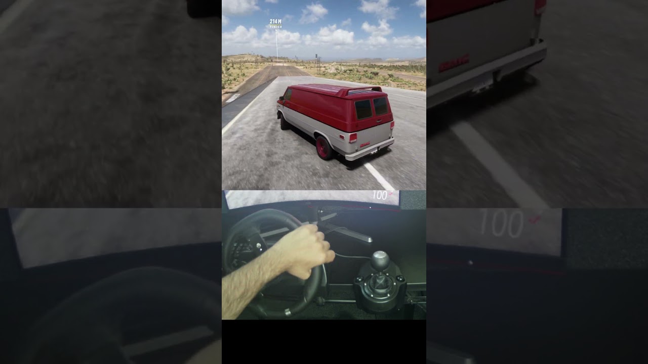 Insane drag GMC Vandura van - Forza Horizon 5