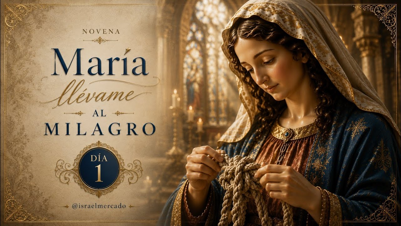 Día 1 Novena “María llévame al milagro” - Israel Mercado 