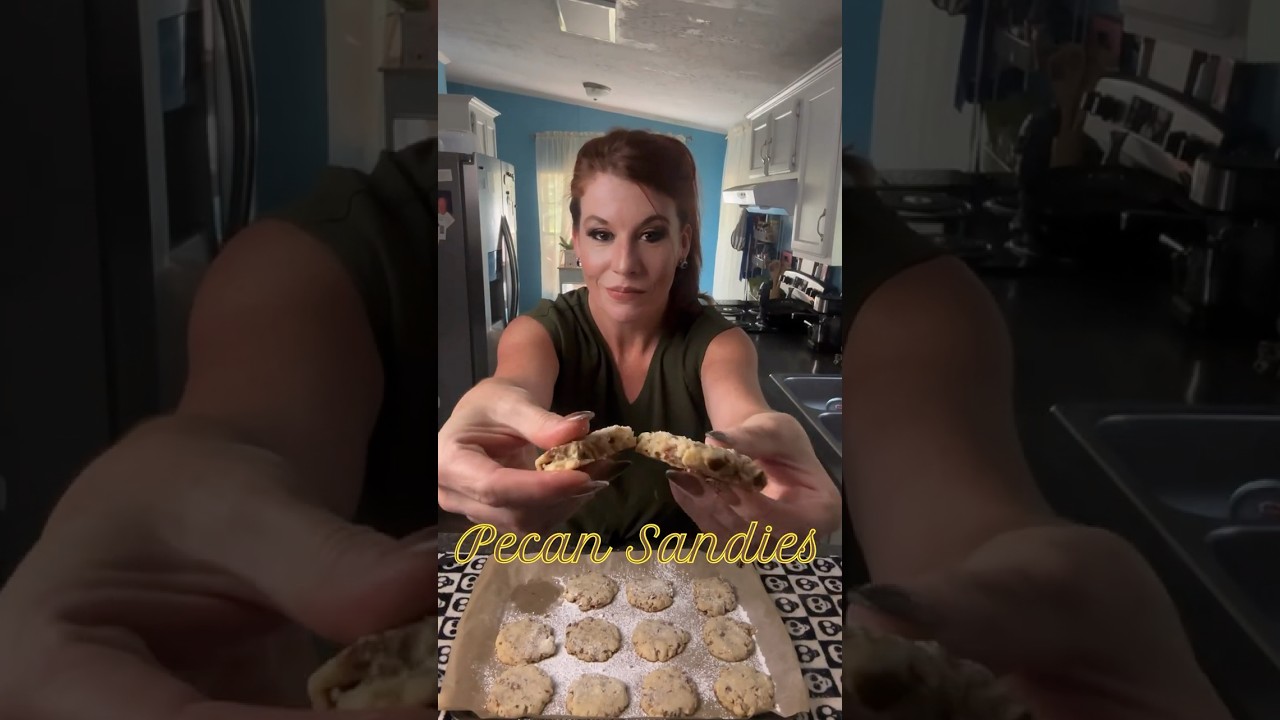 Prize Winning Pecan Sandie Cookies