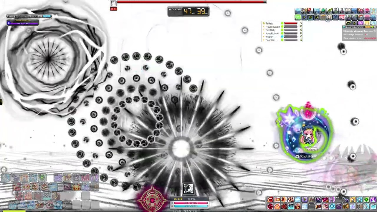 [MapleStory] Black Mage party clear (DB POV)