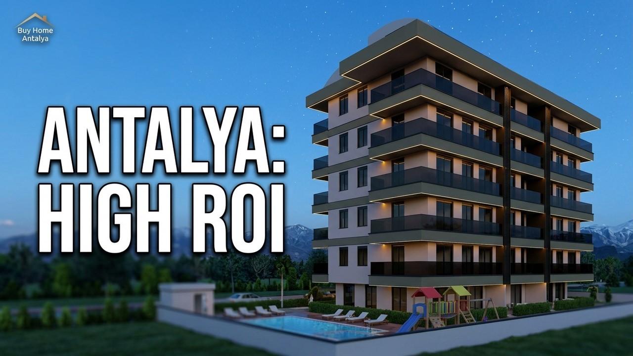 The Cheapest Apartments of Antalya for Sale in Kepez Antalya I Life and Investment Chance