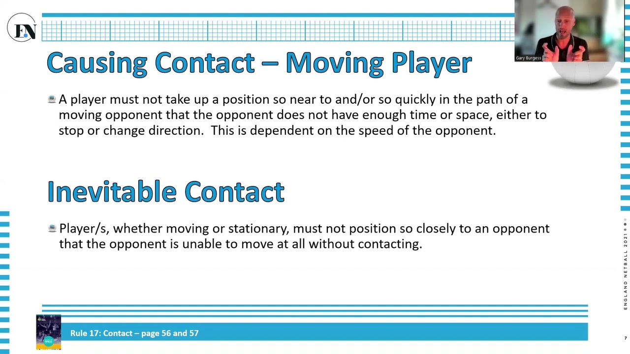 England Netball – 2024 Rules of Netball - Contact and Game Management Webinar (General Release)