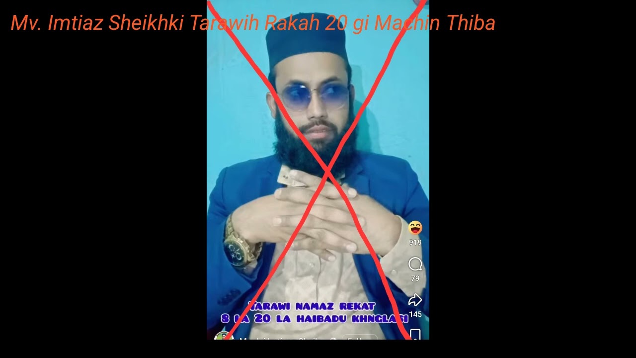 Mv. Imtiazki Tarawih Rakah 20gi Chin Thiba