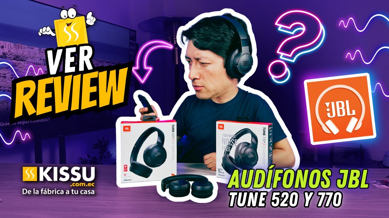 Comparando audífonos JBL Tune 520 vs Tune 770 ¿Cuál comprar? 🤔| DIFERENCIAS 🎧
