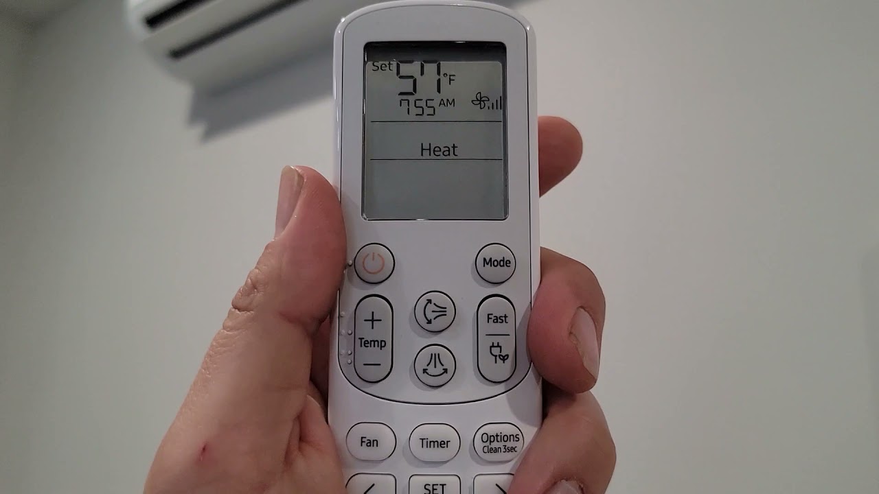 Как использовать беспроводные пульты дистанционного управления Samsung #hvactipsforhomeowners #Sa...