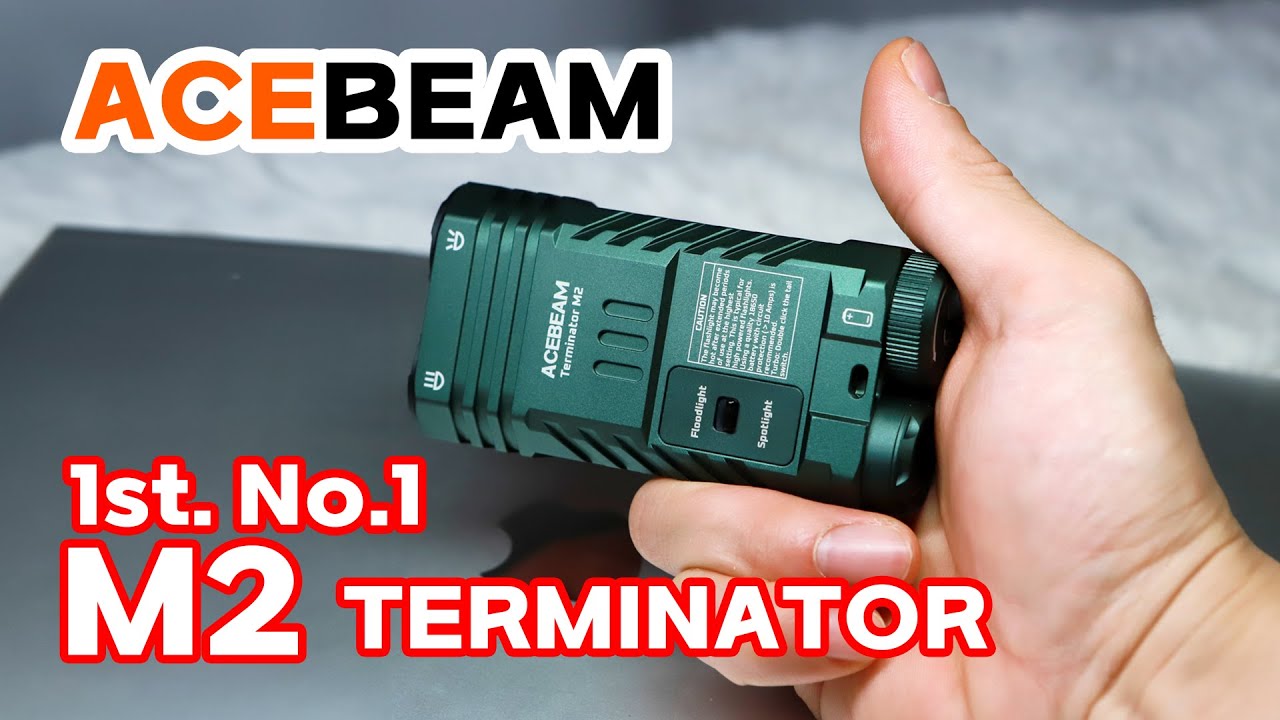 전세계 후레쉬 매니아가 주목하는 acebeam terminator m2 상세 리뷰