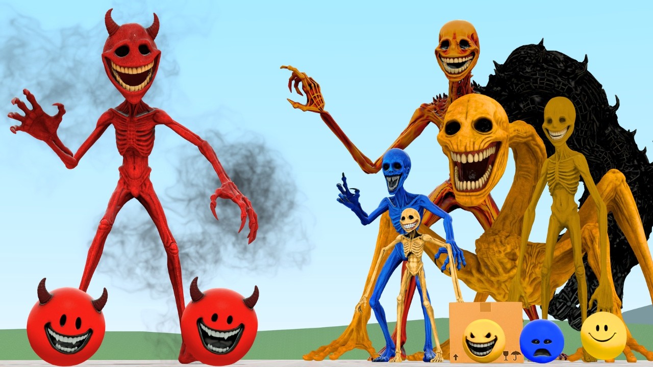 New Devility Minecraft Monster Vs All Phases Of Minecraft Verity & Falsity In Garry's Mod