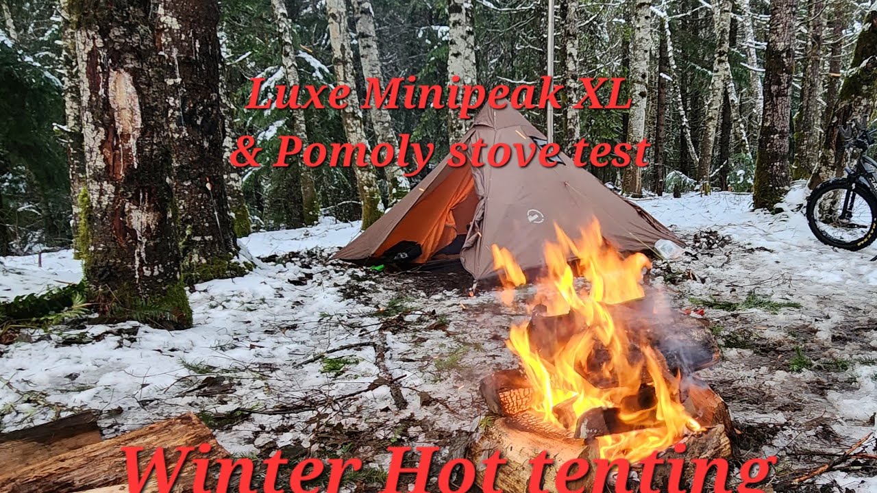 Luxe Minipeak XL Winter Hot tenting