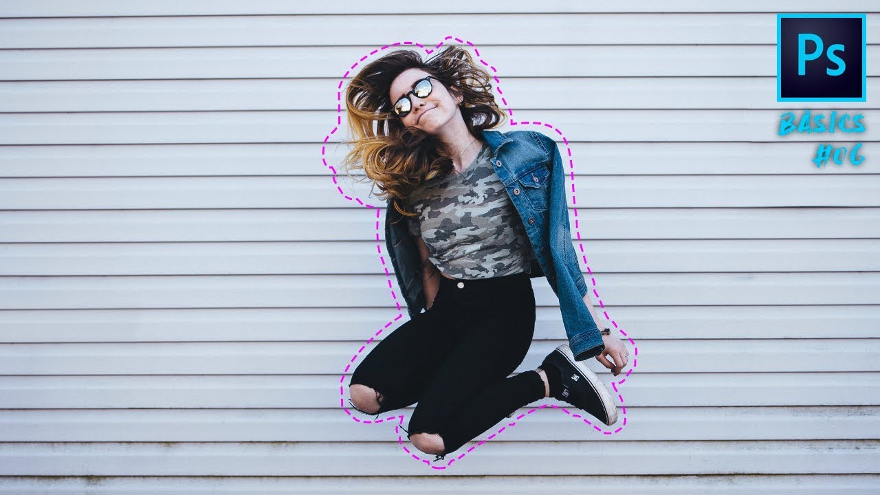 Photoshop Basics #6: Añadir bordes personalizados a una silueta