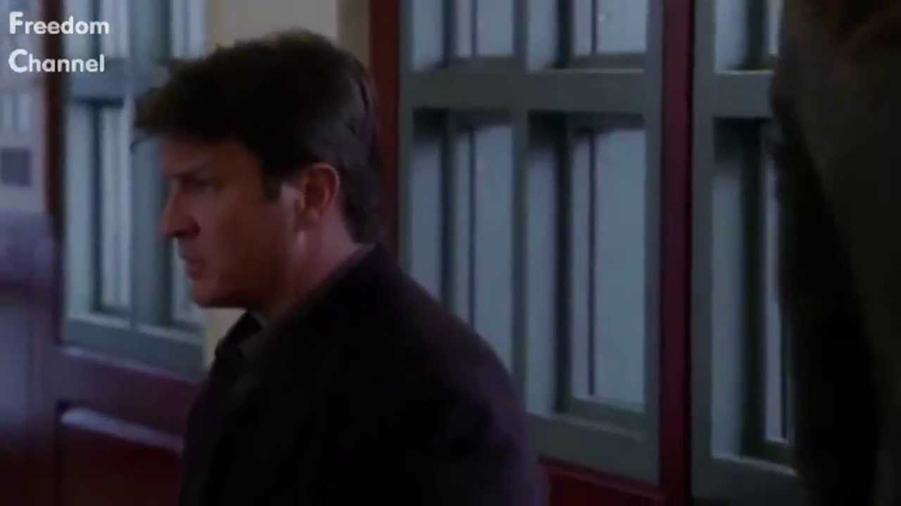 Castle 6x15 Smells Like Teen Spirit-Castle, Beckett & Principal Scene