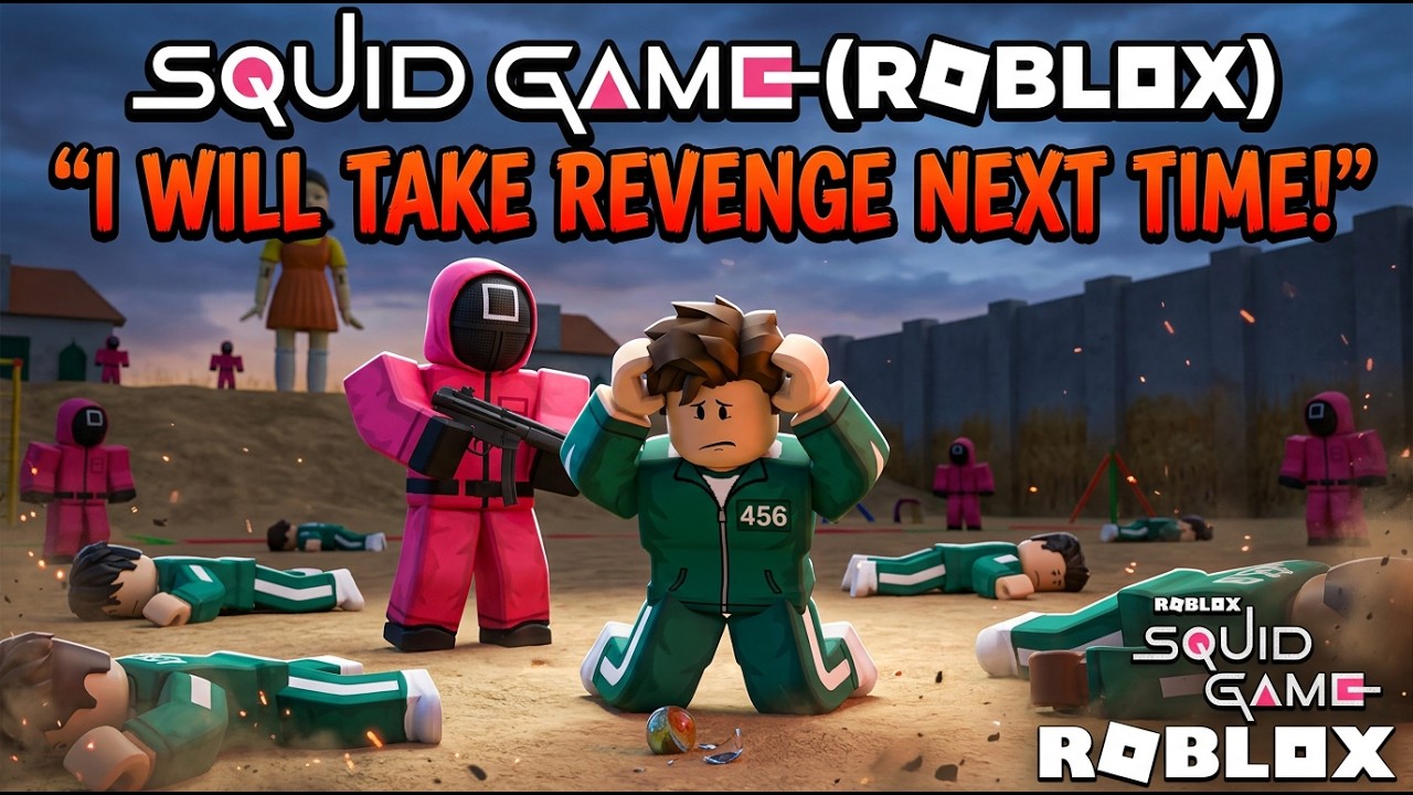 in squid game i will take revenge next time | roblox 😡😂
