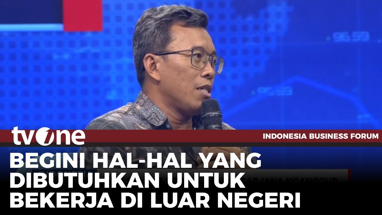 Kepala Demografi FEB UI: Kesempatan Bekerja di Luar Negeri Jadi Solusi, Tapi... | IBF tvOne