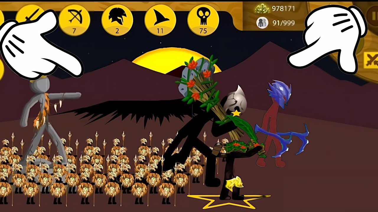 Final boss leaf 🍃  general swordwrath ice prince army savages stick war legacy mode vip. 