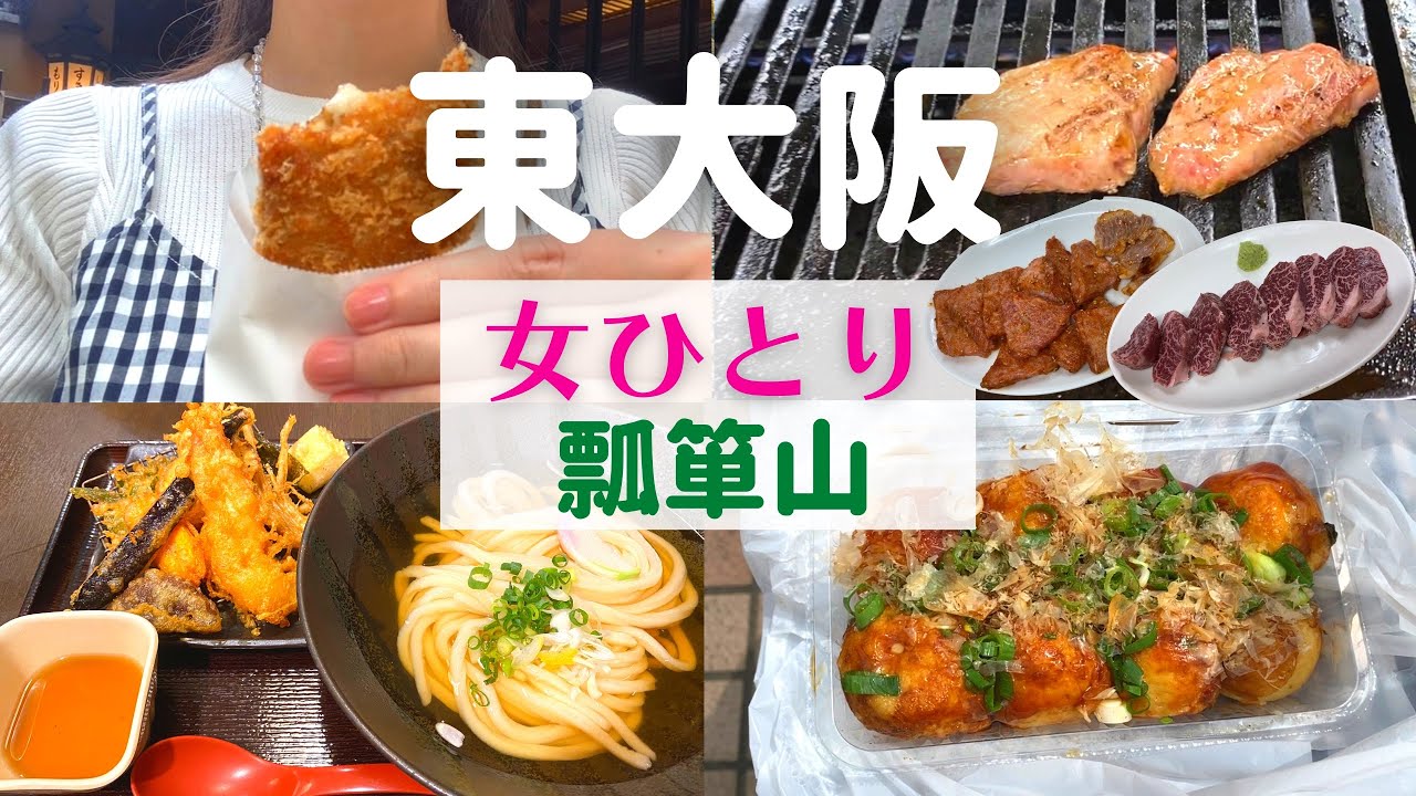 【女ひとり】東大阪ひとり旅 瓢箪山【東大阪名物グルメ】
