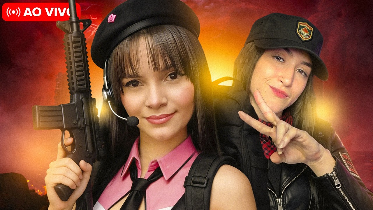 FREE FIRE AO VIVO💗DUO COM A @MarcellaFF💗FF MOBILE
