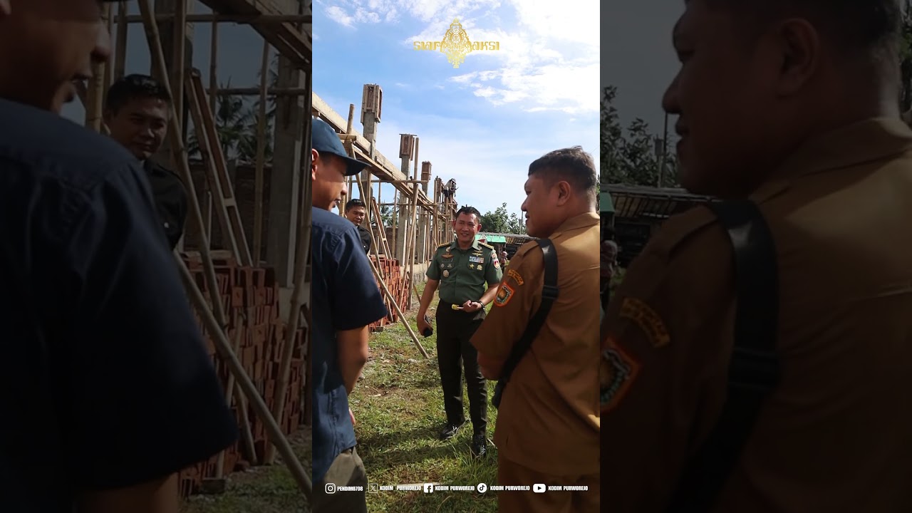 PENGAWAS  DAN EVALUASI TINJAU KOPERASI MERAH PUTIH #kodimpurworejo #purworejo #tniad #fypviralシ