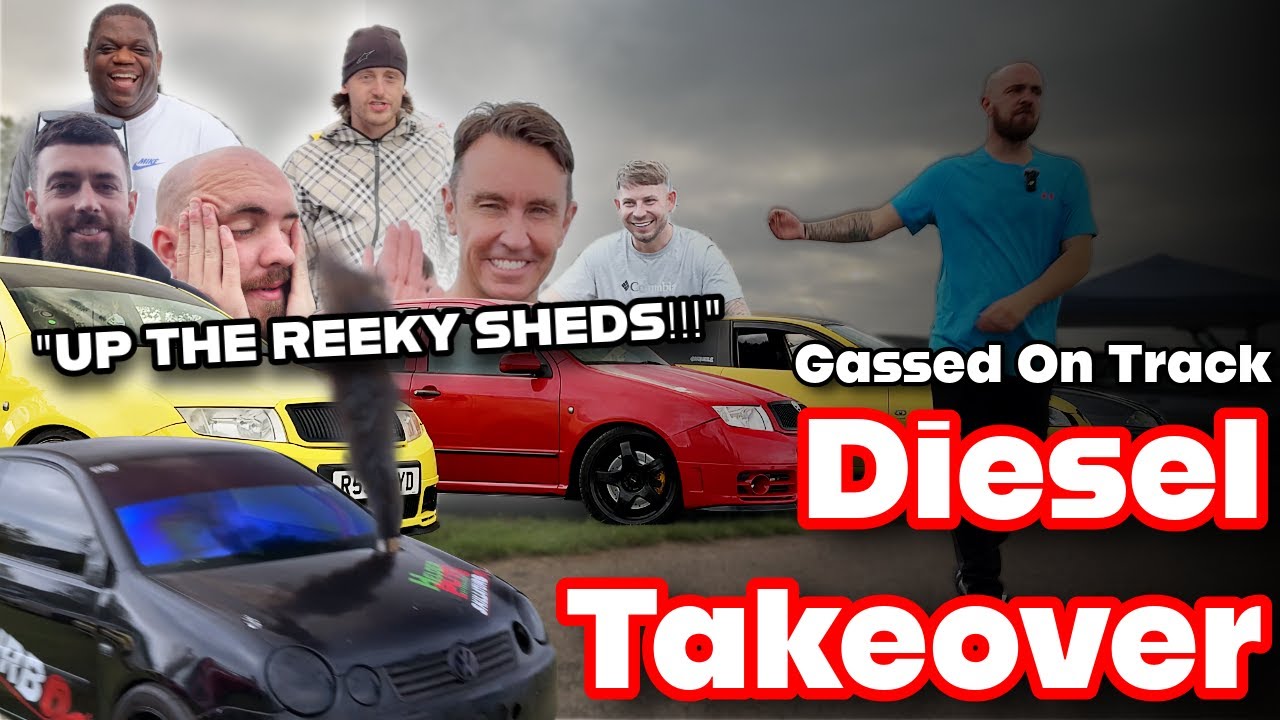 MODIFIED DIESEL CARS takeover Silverstone for Gassed On Track 2025!