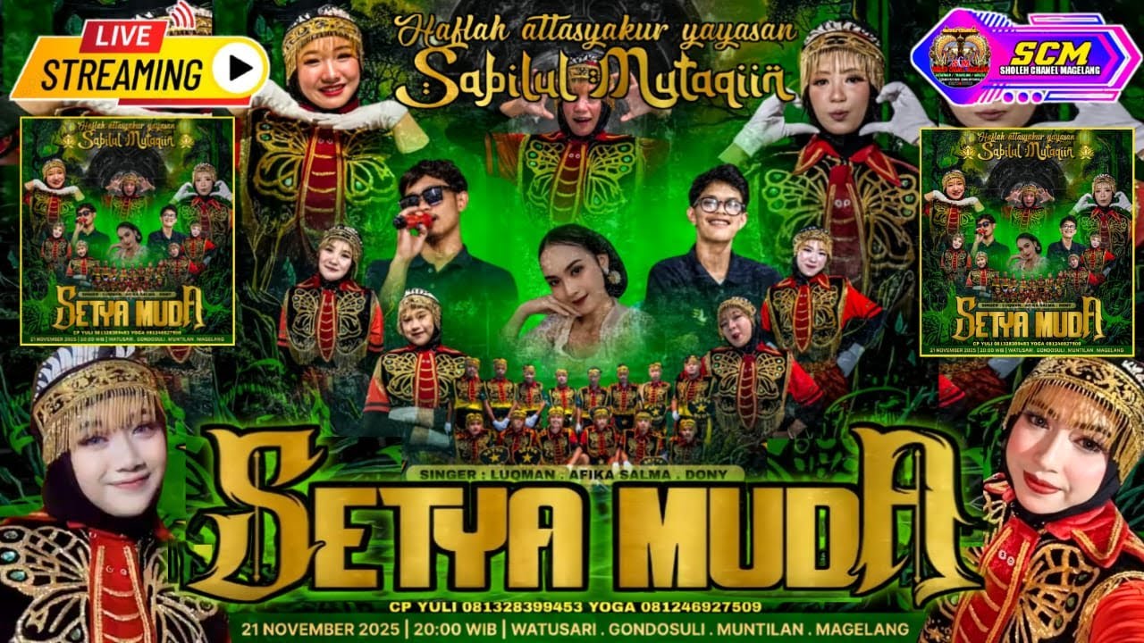 🔥LIVE STREAMING BRODUT NEW SETYA MUDA LIVE WATUSARI GONDOSULI MUNTILAN MAGELANG