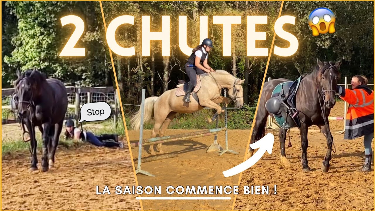 [COURS GOPRO] Retour à l'obstacles ! (CHUTES)😂 23/09/23 - CS'o Landreau