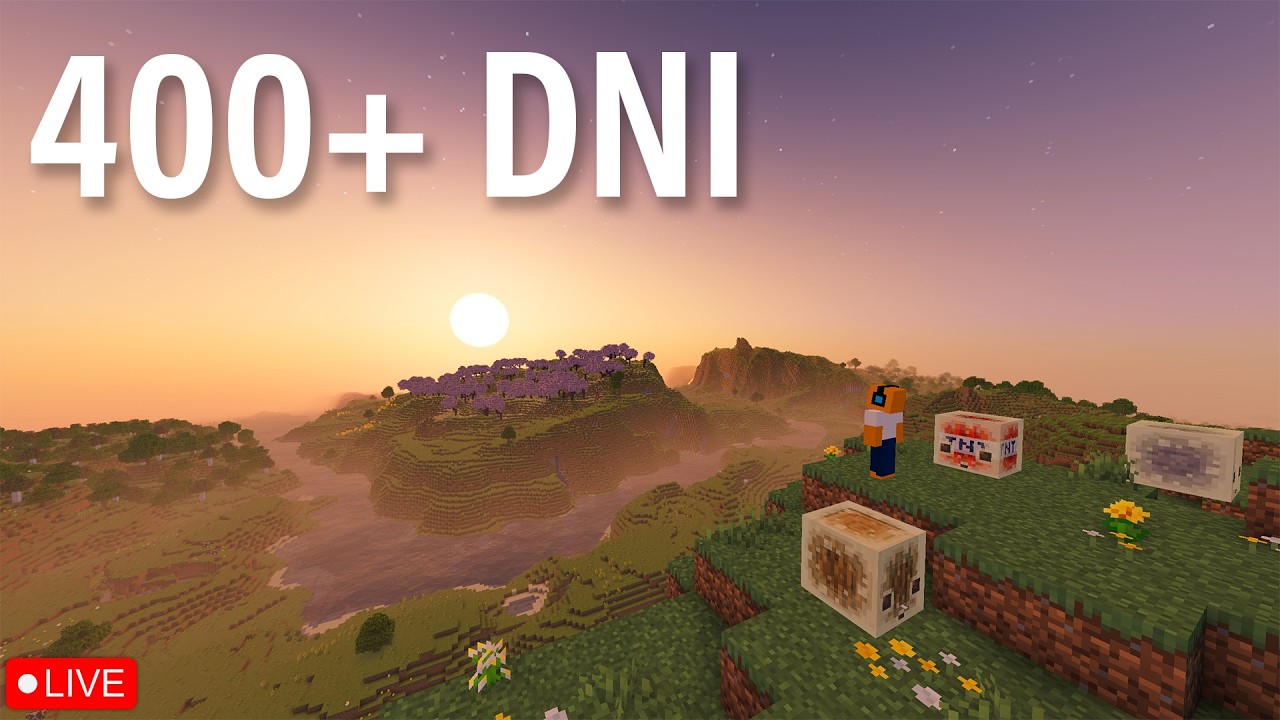 🔴 LIVE - Minecraft 26.3 DZIEŃ 400+ | LIVE dla NOCNYCH WIDZ&Oacute;W :)