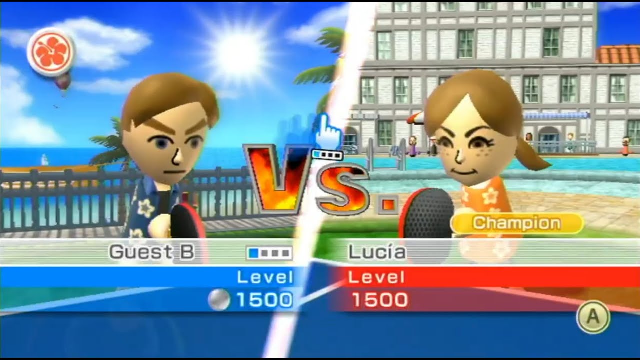 [WORLD RECORD] Wii Sports Resort Table Tennis Beat the Champion Speedrun in 11:14
