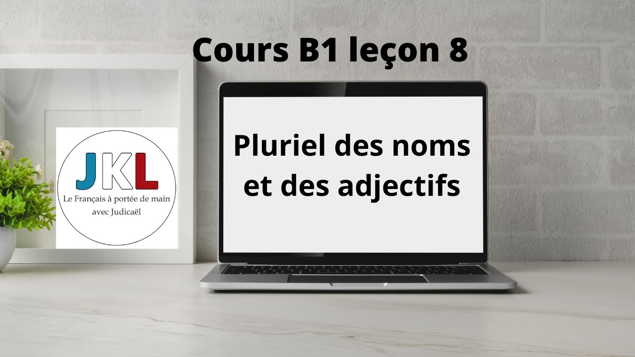 JKL - Cours B1 leçon 8 - Pluriel des noms et des adjectifs