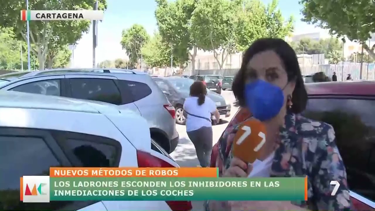 ROBOS EN COCHES CON INHIBIDORES
