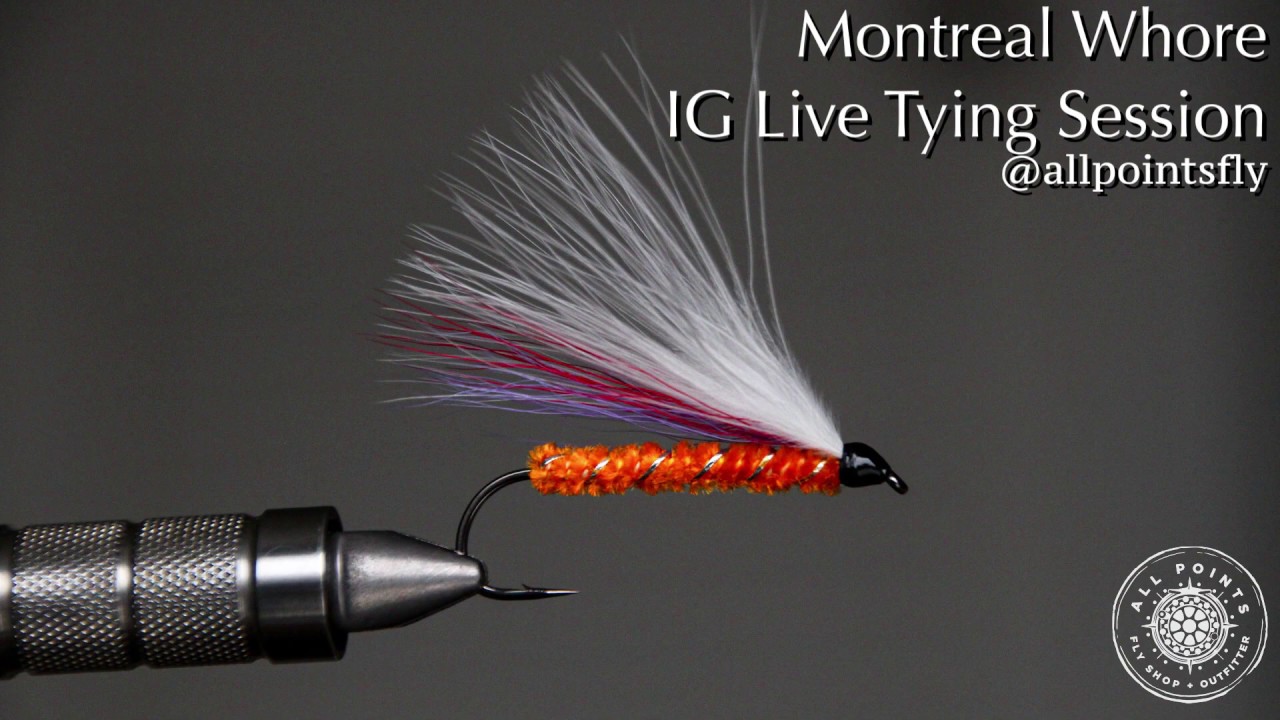Montreal Whore - IG Live Fly Tying Sessions