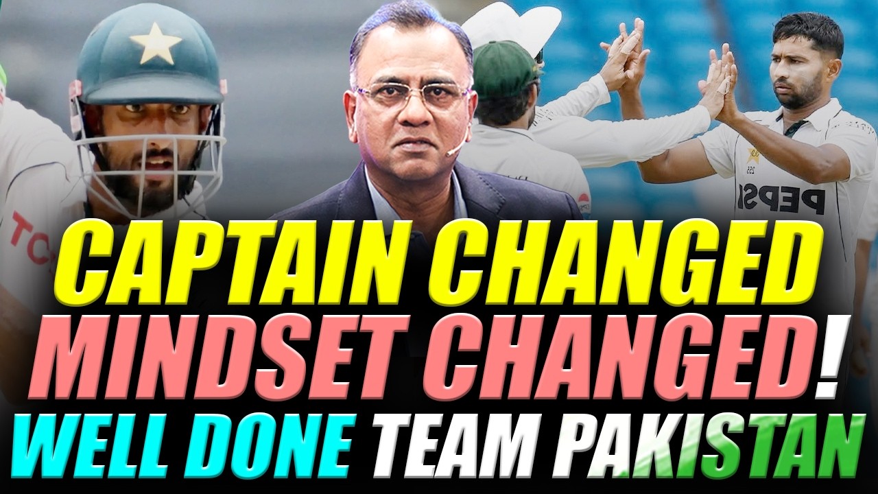 Captain Changed, Mindset Changed! | Well Done Team Pakistan | Basit Ali
