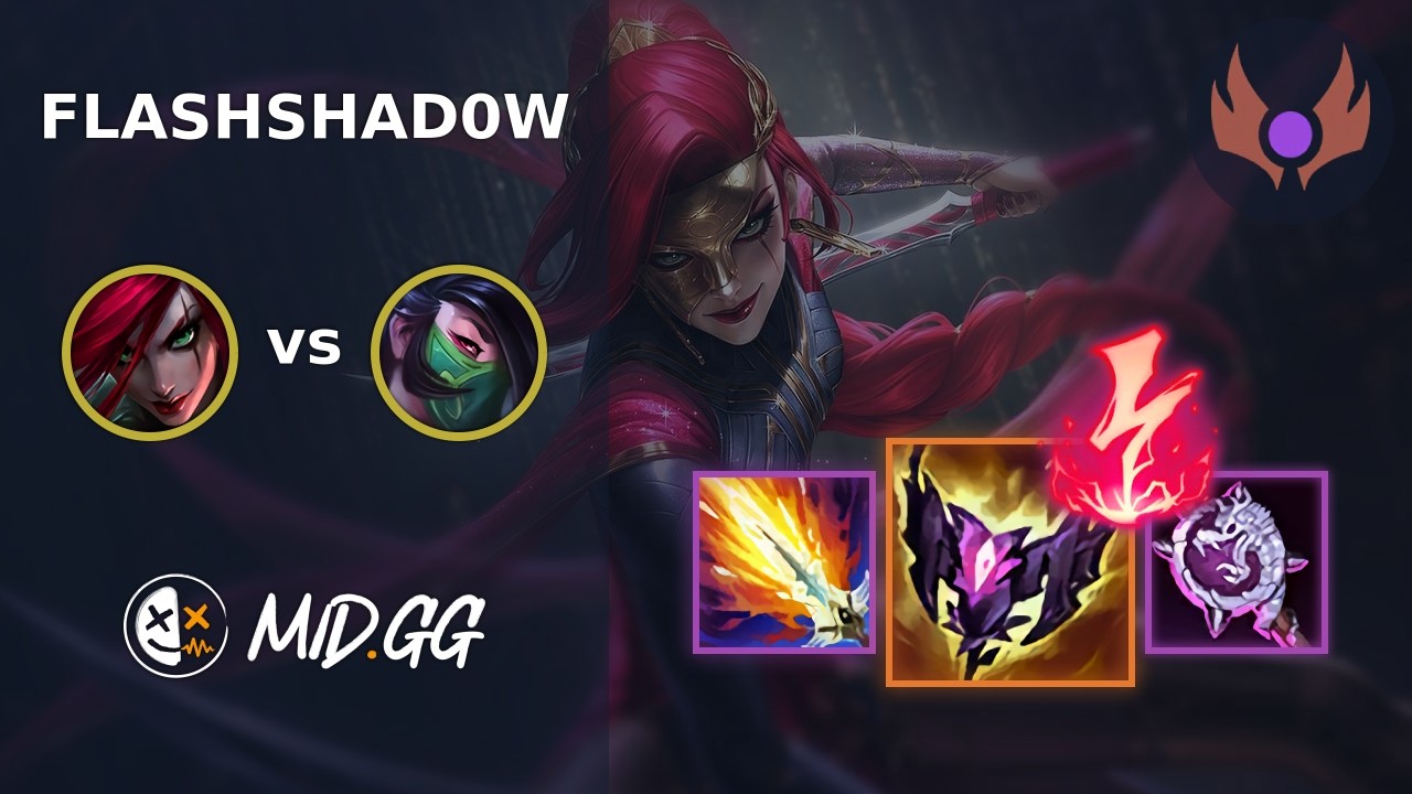 MID.GG: [ FlashShad0w ] Katarina MID vs Akali | EUW MASTER | LOL Season 2026