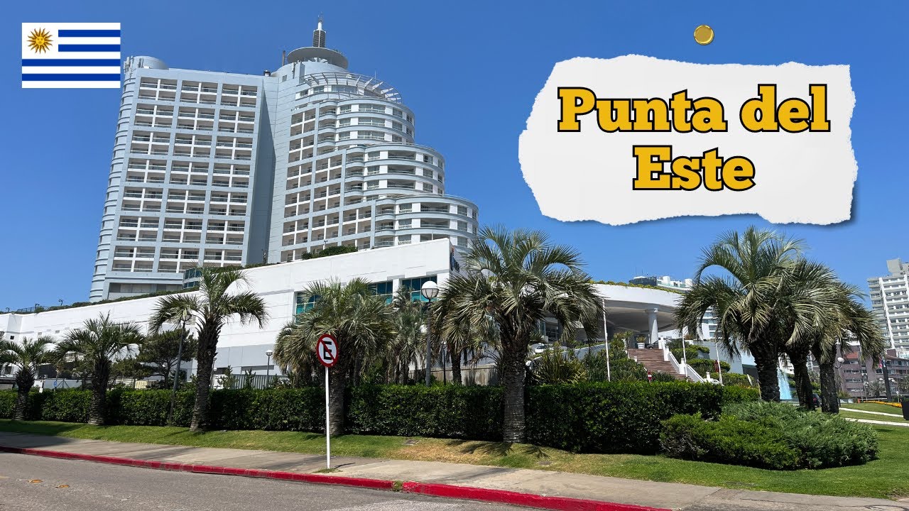 [4K] 🇺🇾 Punta del Este, Uruguay | Veraneando por su rambla☀️🏄‍♂️🏖️🏢| Walking Tour